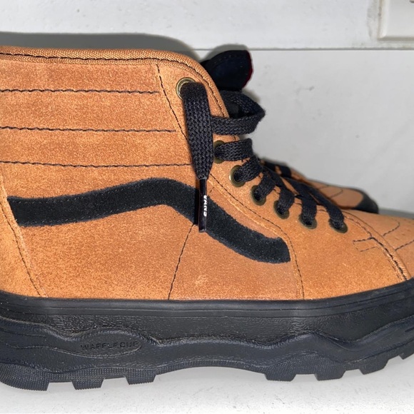 Vans Boy’s  Brown SK8 - High Sneakers sz 4 ( women’s 5.5) Excellent Condition - Picture 10 of 12